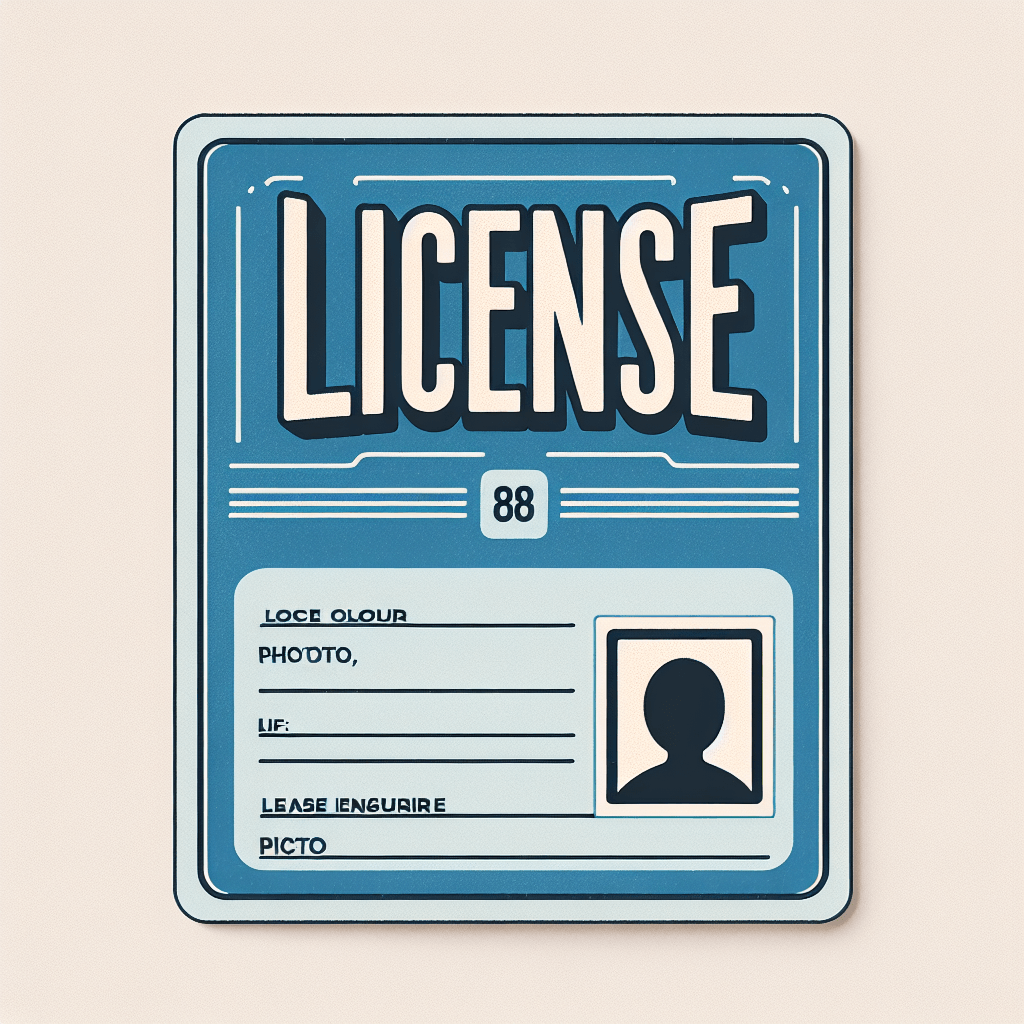 License , photo